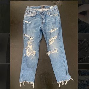 Abercrombie and Fitch boyfriend jeans